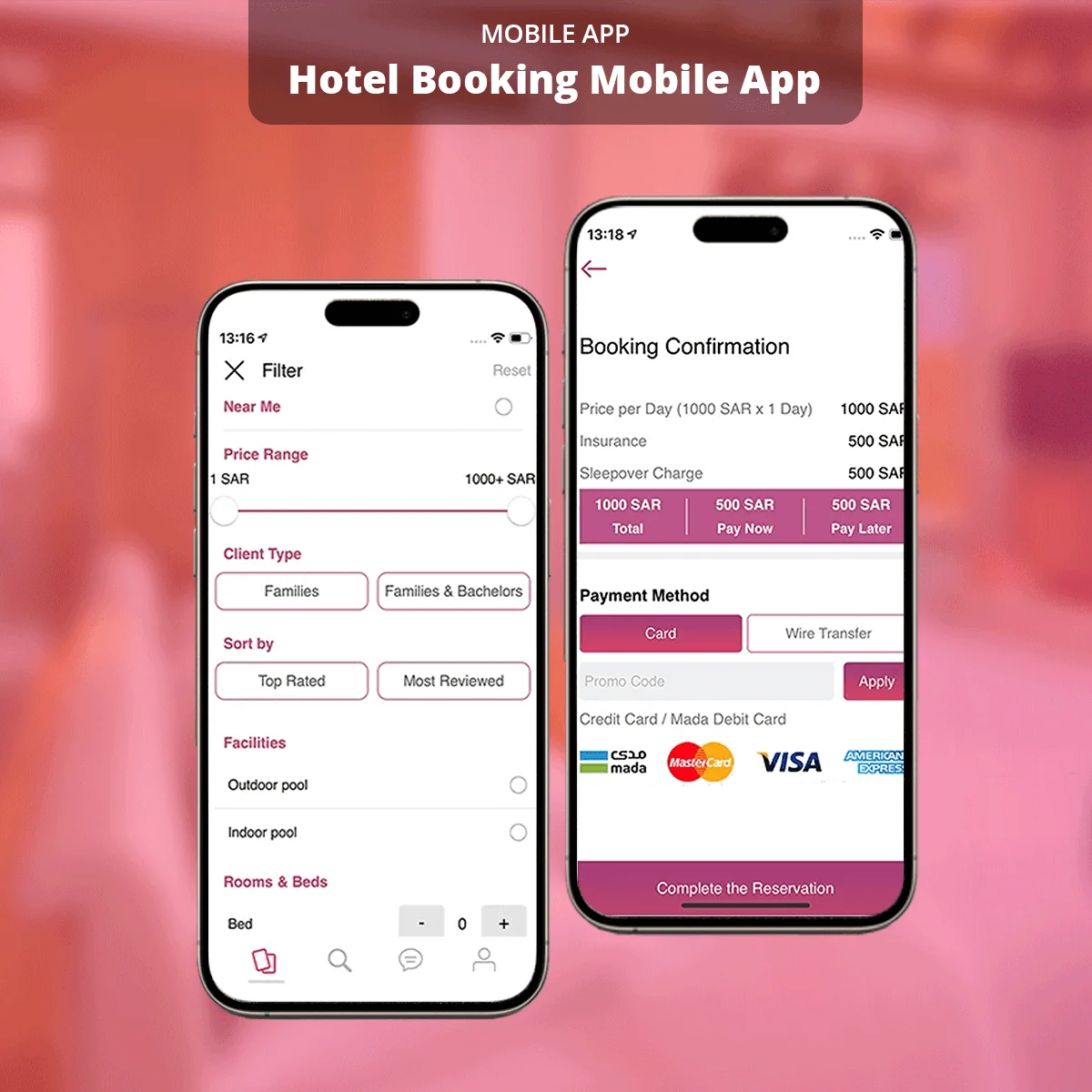Hotel & Travling Booking App