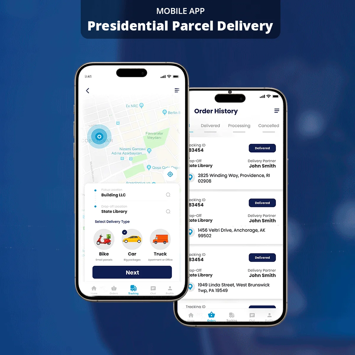 Presidential Parcel Delivery